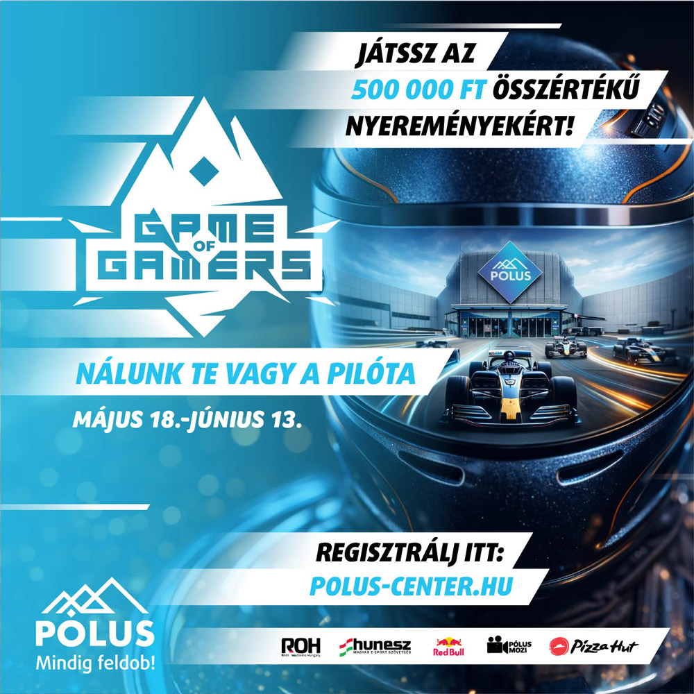 Padlógázzal indul a nyár: gaming és autós élmények költöznek a Pólusba